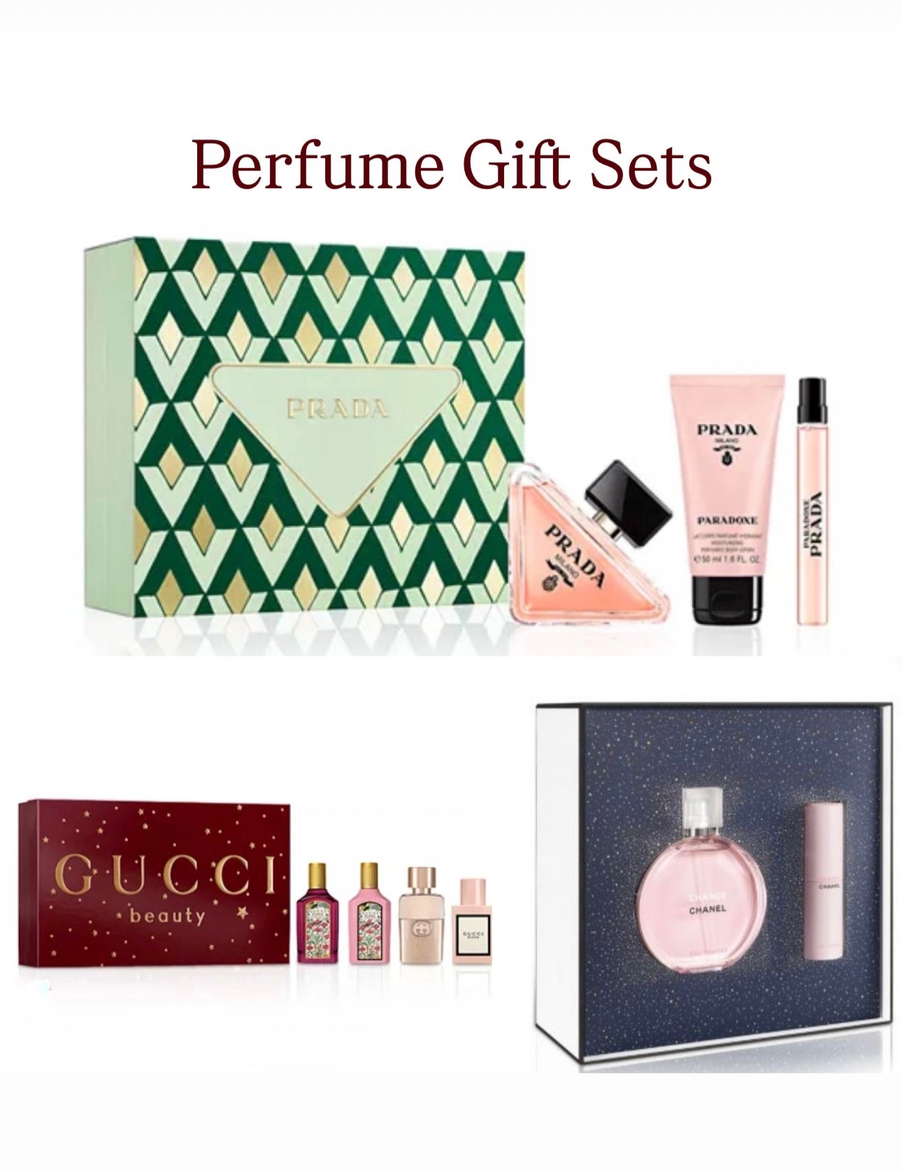 Popular perfume gift sets.  Beauty for her, fragrance, holiday gift for her 

#LTKBeauty #LTKHoliday #LTKGiftGuide