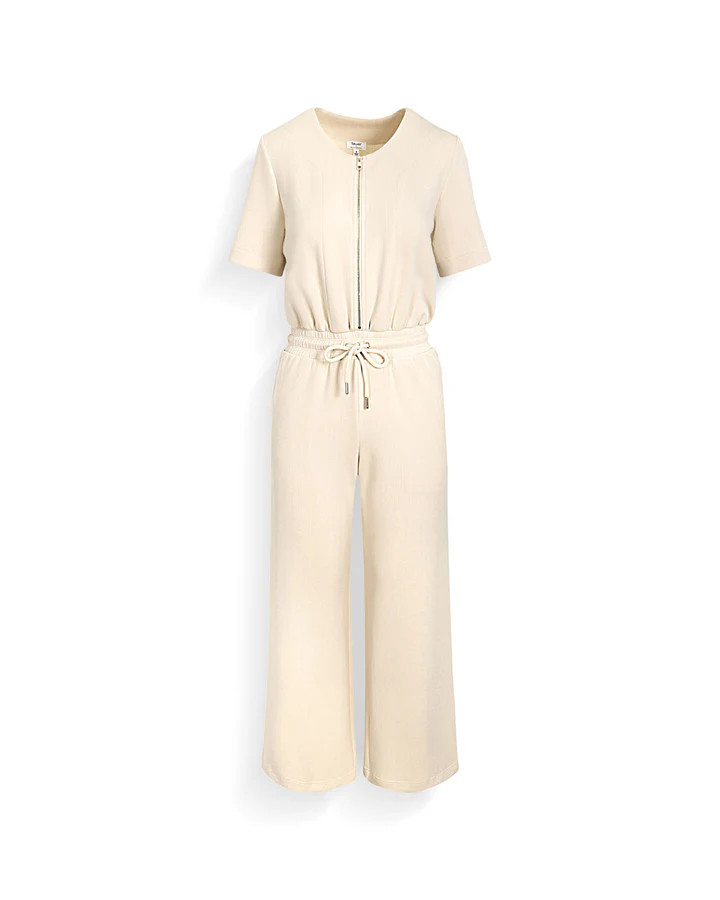 Splendid x @Cellajaneblog Rib Scuba Jumpsuit | Splendid