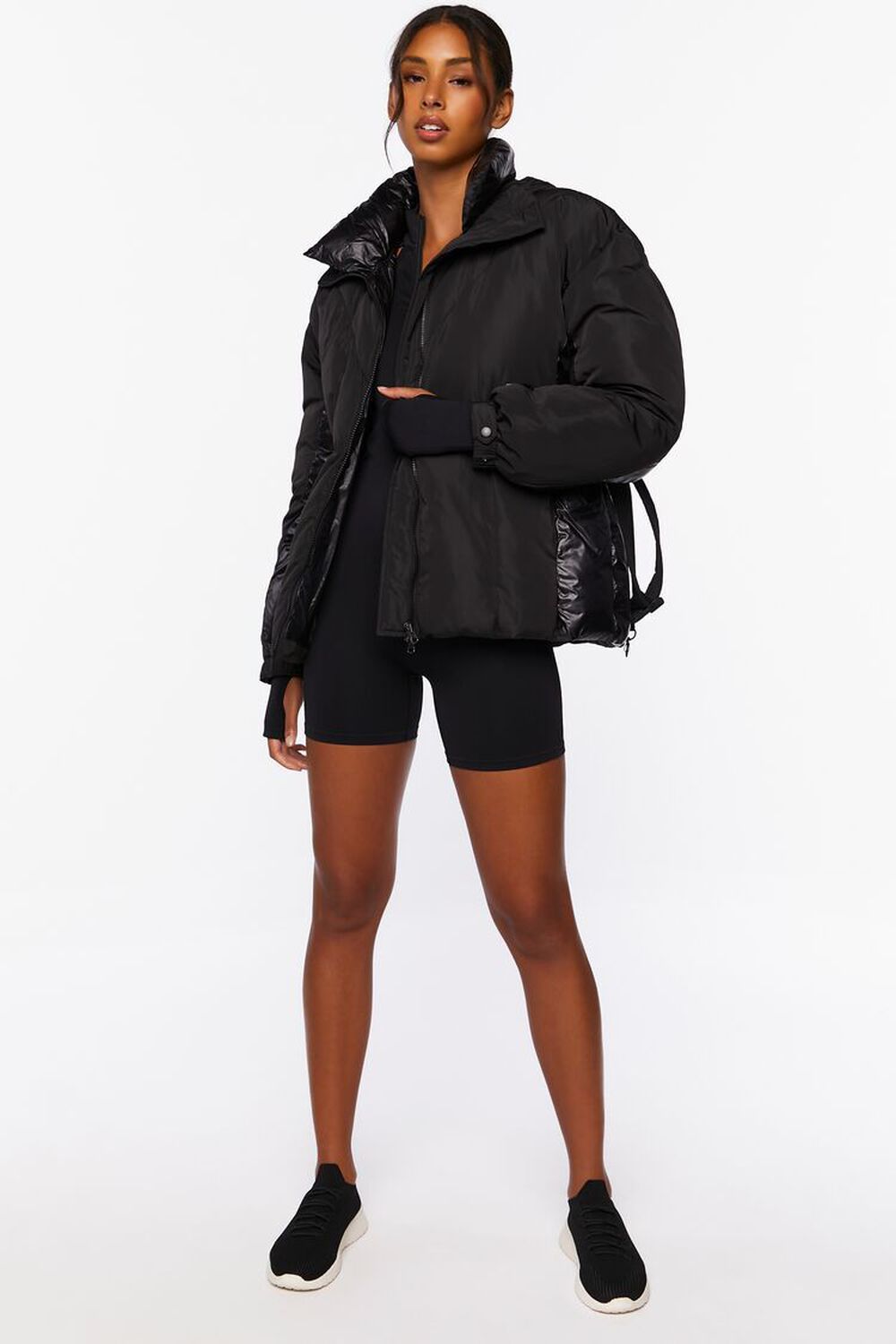 Active Hooded Puffer Jacket | Forever 21 (US)
