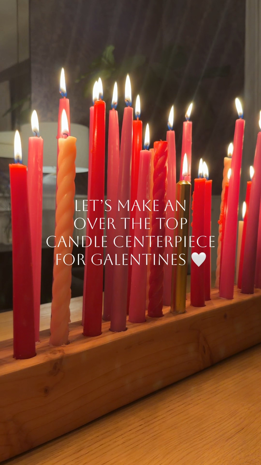 This candle centerpiece was so easy (and cost effective) and BEAUTIFUL!!!! 😍 

Everything I used is below! 

#LTKValentine #LTKHome #LTKvlog