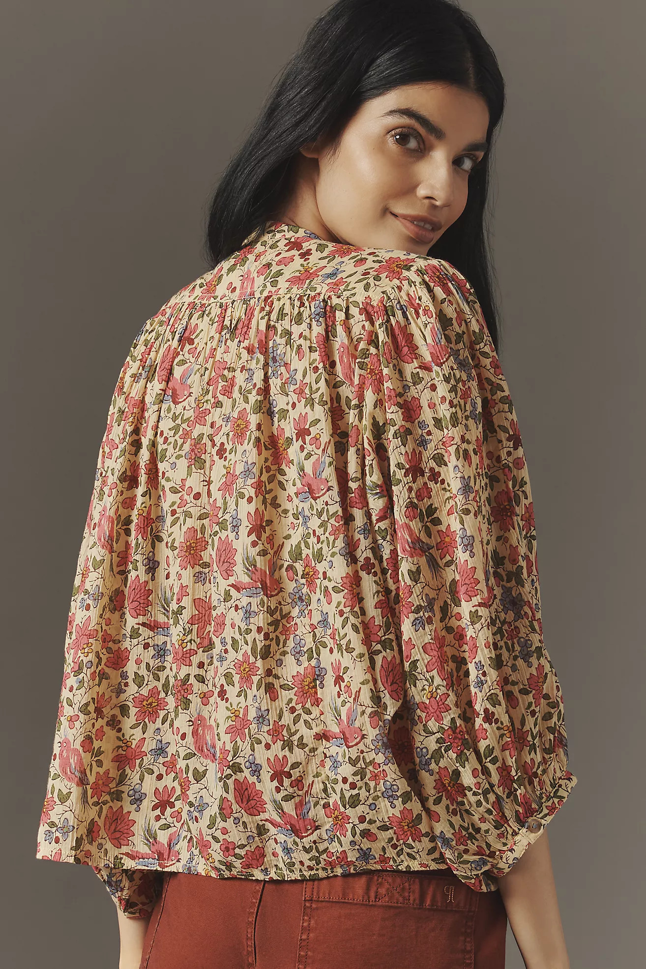 The Sidney Batwing Blouse by Pilcro: Shrunken Edition | Anthropologie (US)