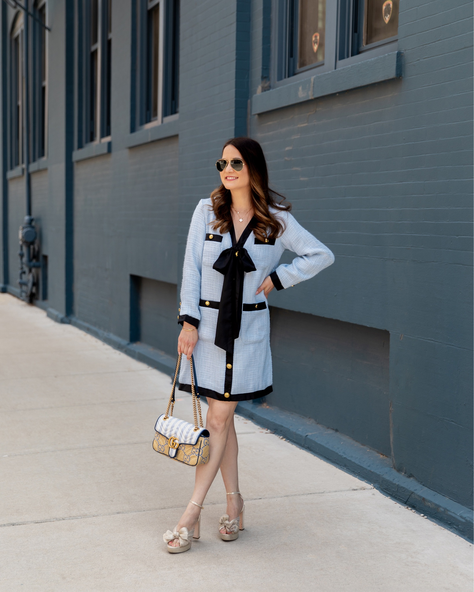 Adore this dress for the office or dinner night with friends. The perfect blue dress!

#LTKworkwear #LTKwedding 

#LTKunder100 #LTKFind #LTKSeasonal