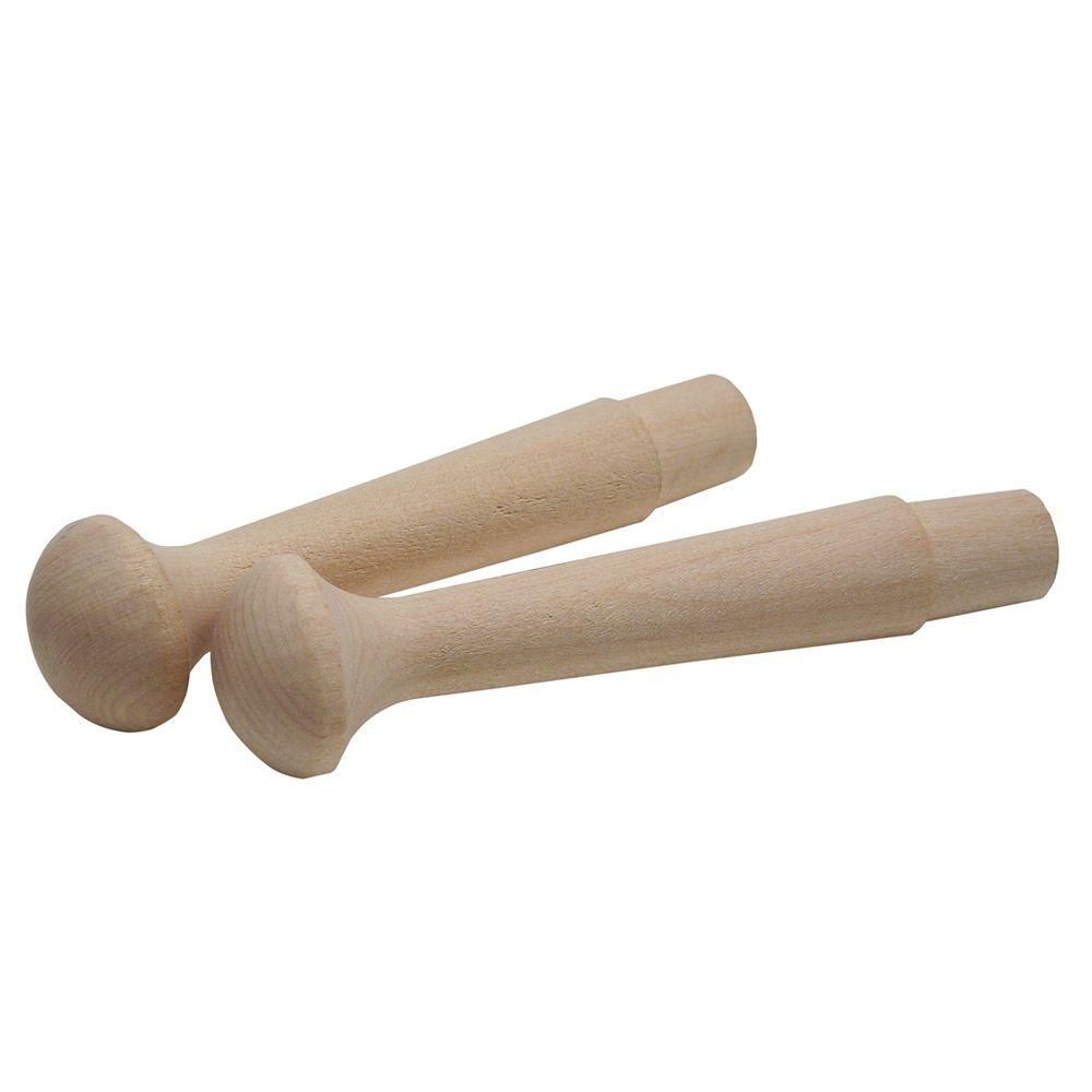 3-1/2 in. Shaker Pegs | The Home Depot