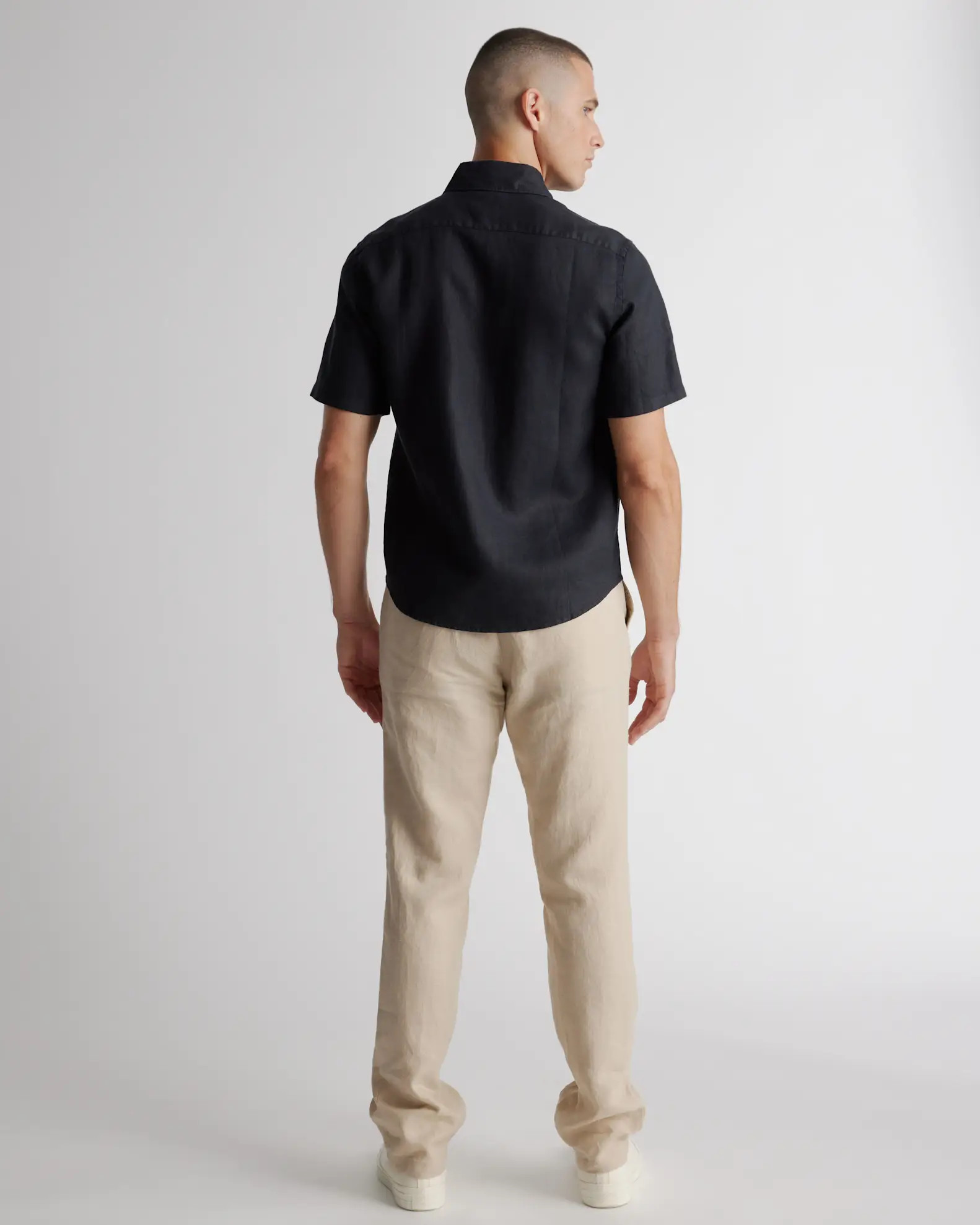 100% European Linen Relaxed Short Sleeve Shirt | Quince