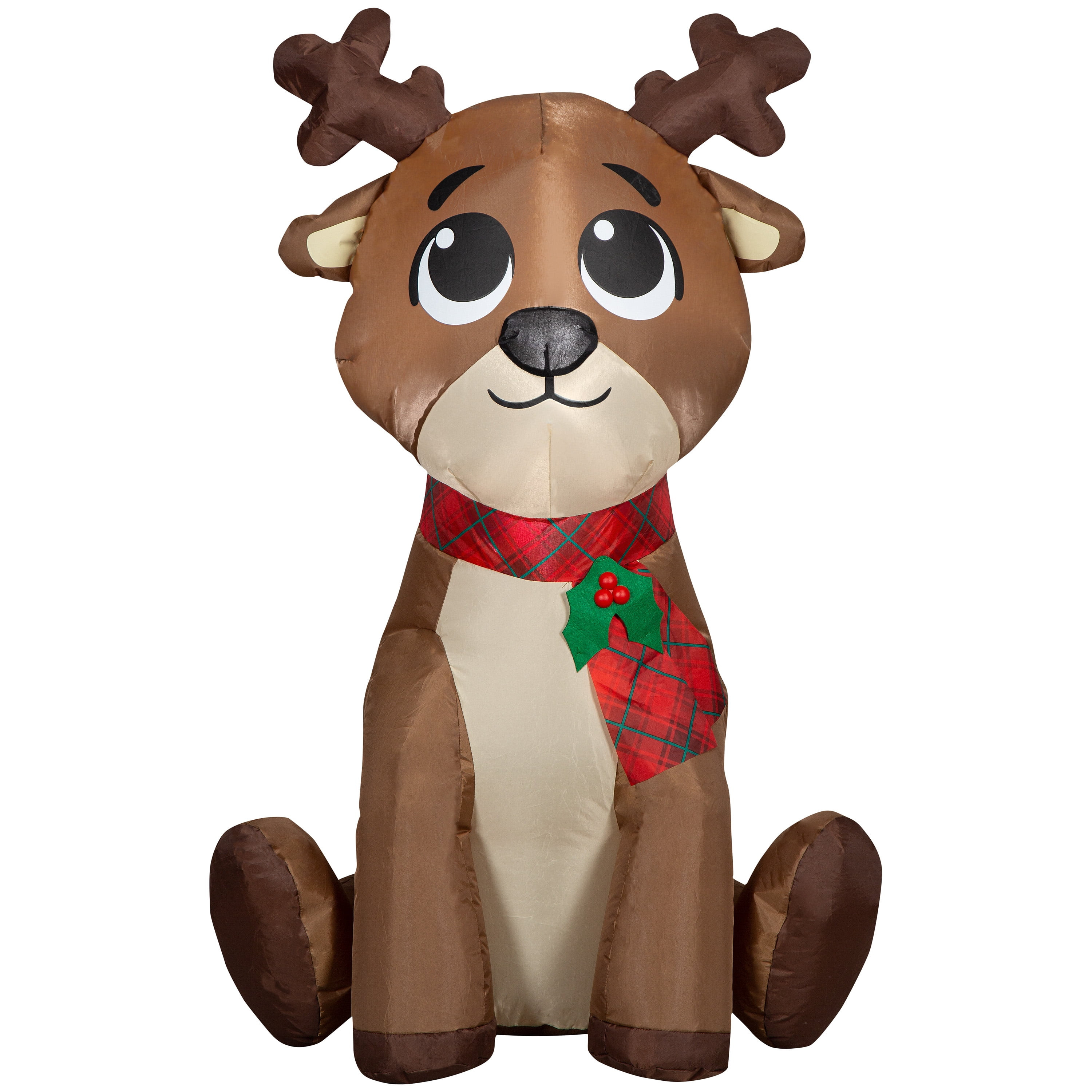 Airblown Inflatables 3.5 Foot Christmas Reindeer - Walmart.com | Walmart (US)
