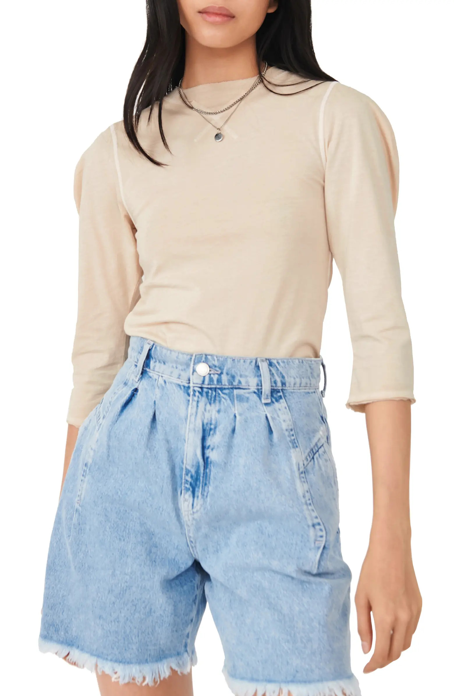Clover Puff Shoulder Top | Nordstrom