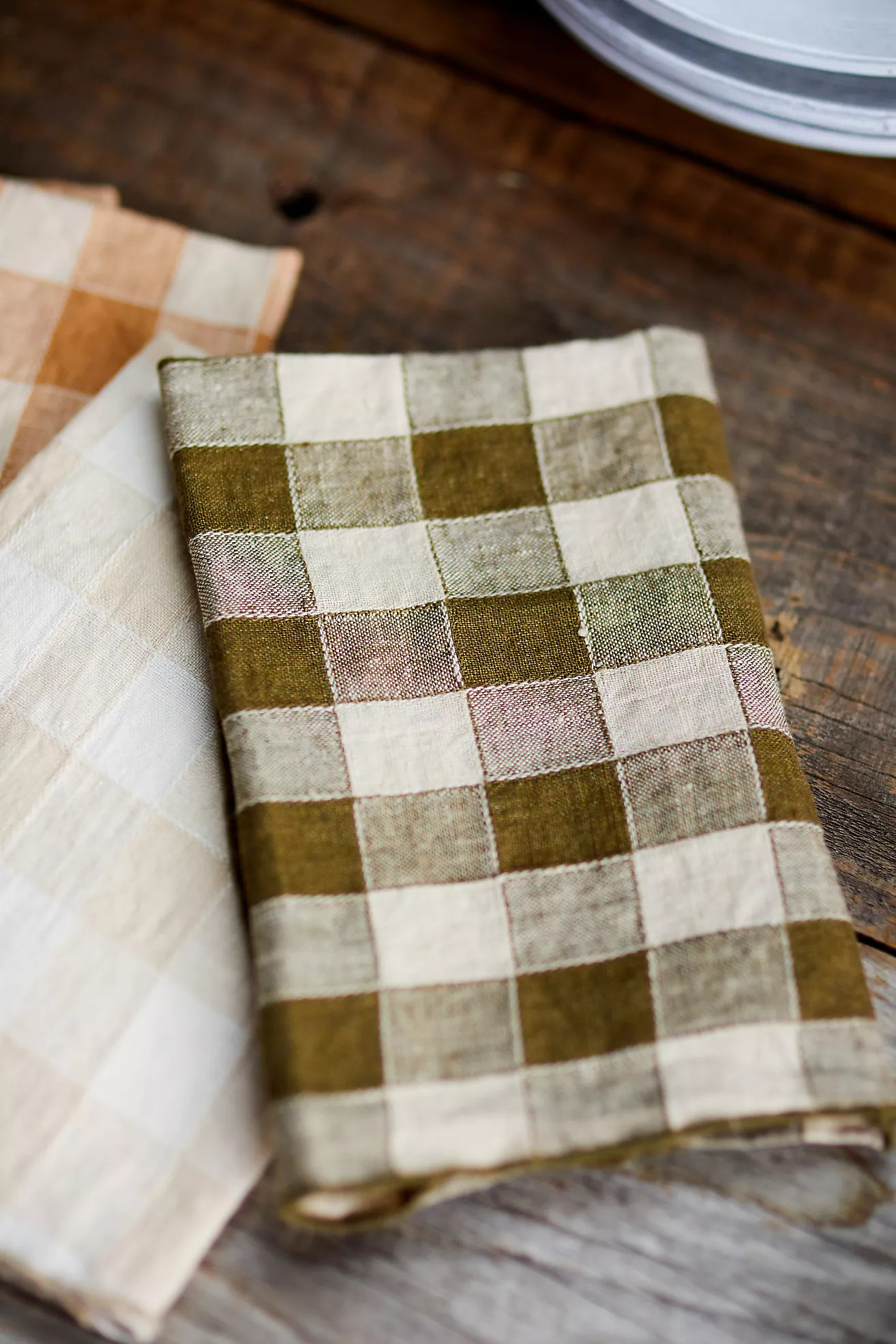 Plaid Napkin | Anthropologie (US)