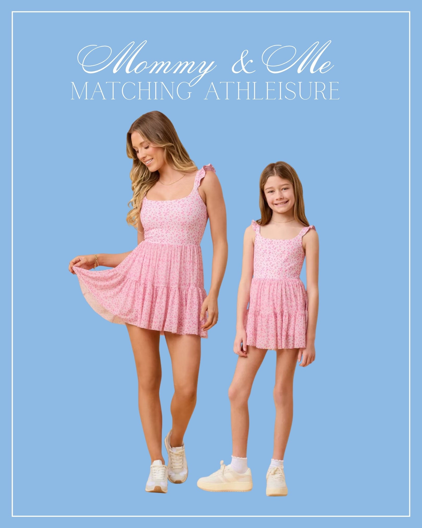 These mommy & me athleisure dresses are so cute! Would be perfect as a Mother’s Day gift.

Bligilates, LoveShackFancy inspired

#LTKActive #LTKKids #LTKMothersDay