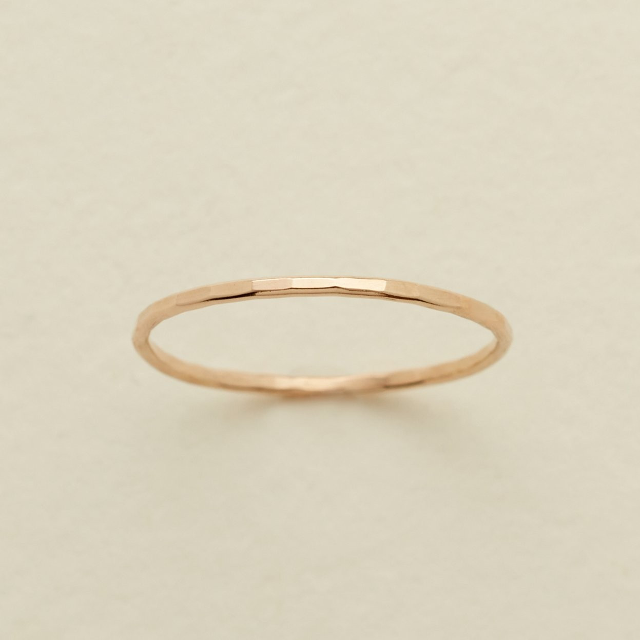 Hammered Stacking Ring | Made by Mary (US)