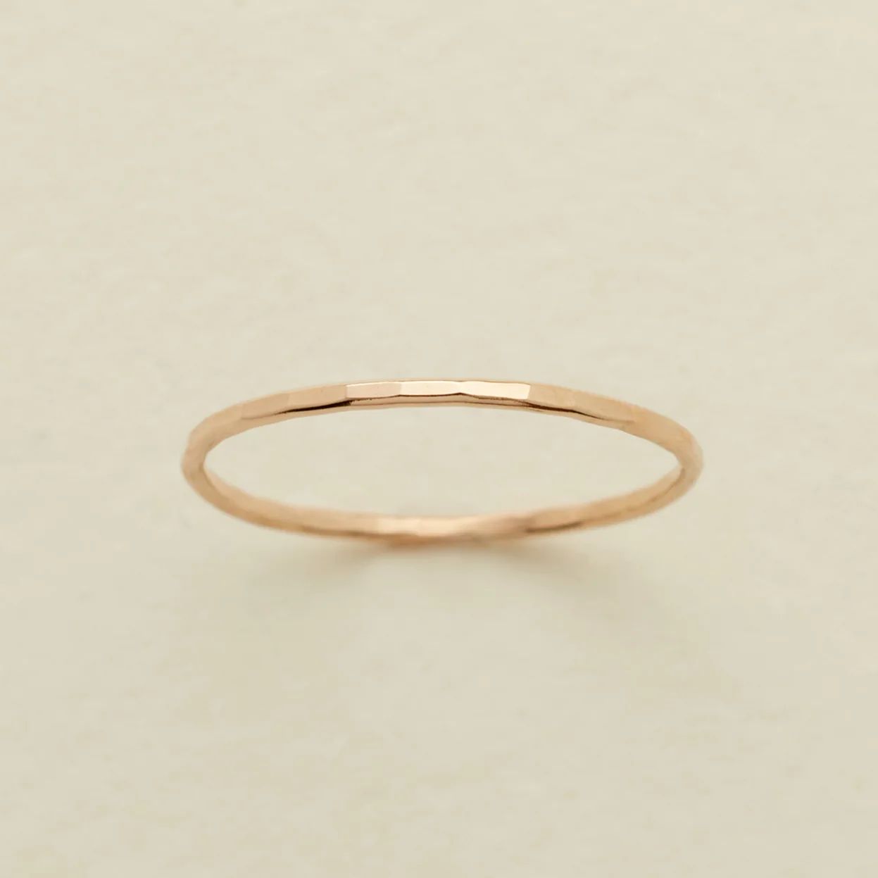 Hammered Stacking Ring | Made by Mary (US)