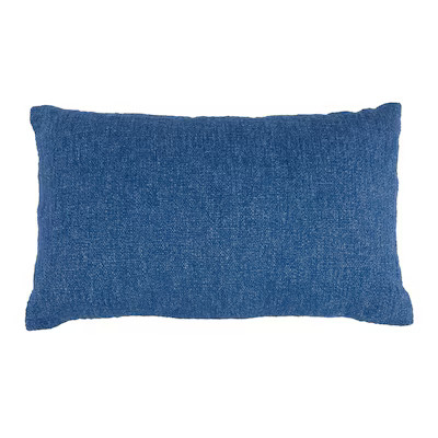 allen + roth  BLUE TEXTURED PILLOW | Lowe's