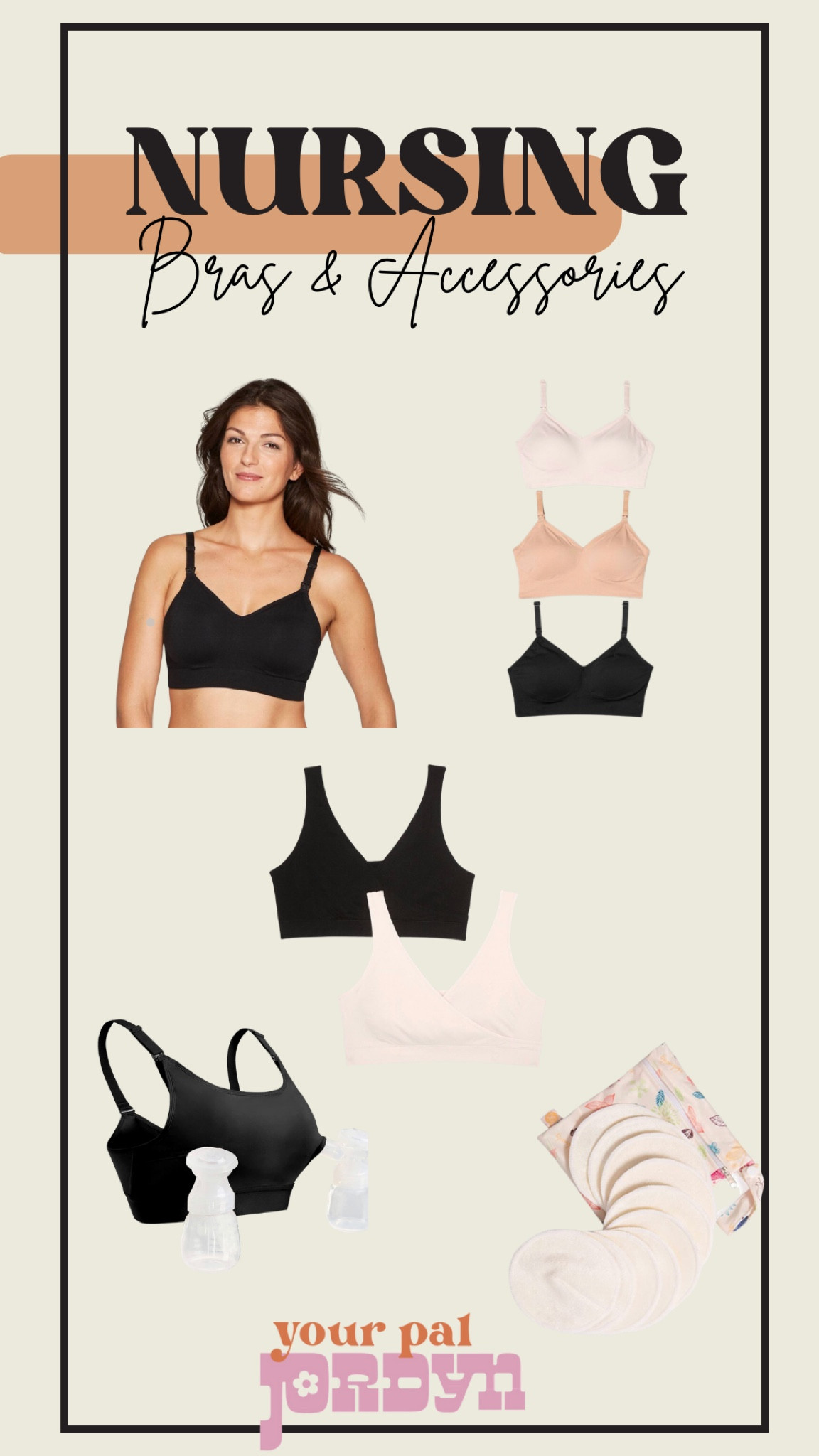 Nursing bras, nursing accessories, pumping bra, nursing pads

#LTKunder50 #LTKbaby #LTKbump