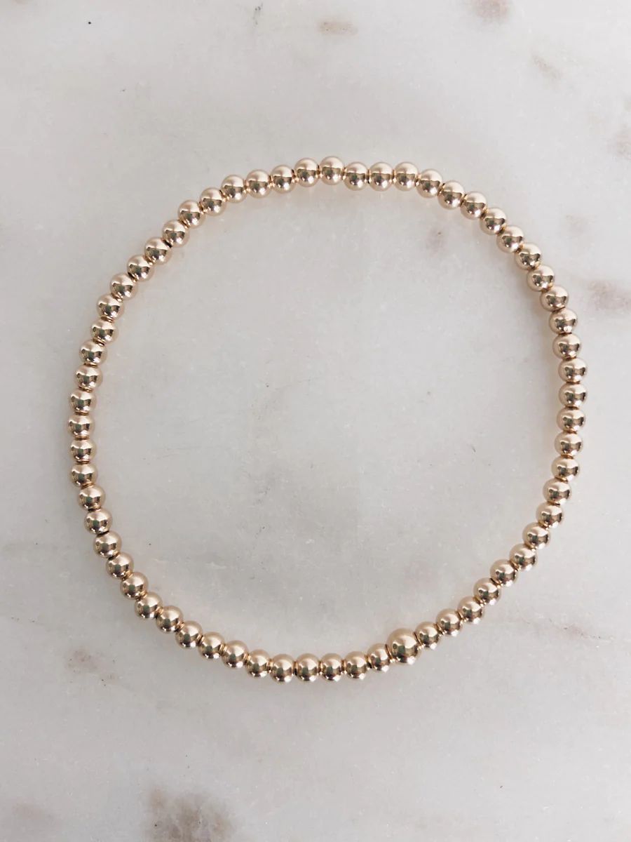 Beaded Bracelet - 3mm | Mac and Ry Jewelry