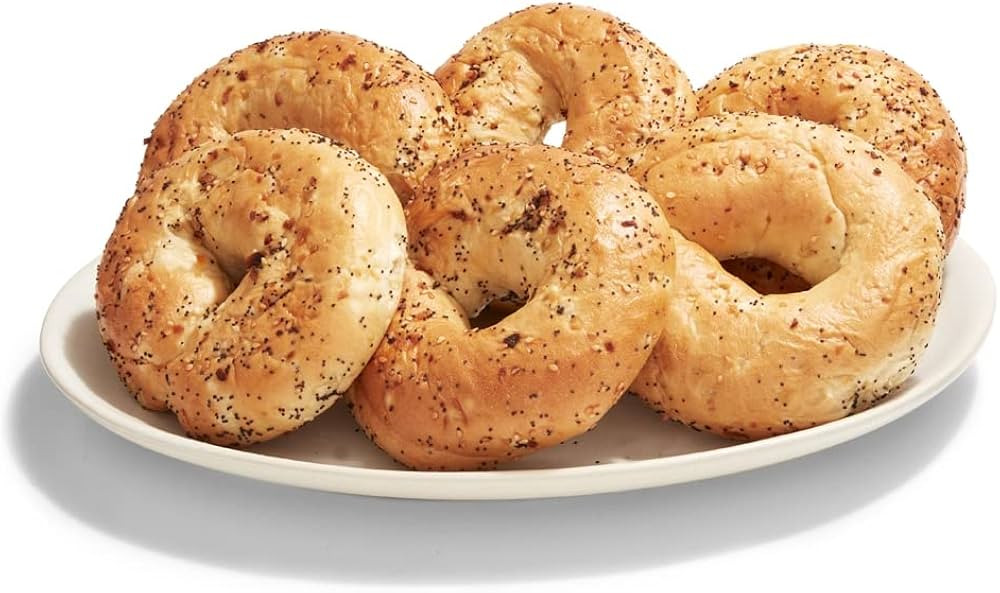 Whole Foods Market, Bagel Everything 6 Count, 24 Ounce | Amazon (US)