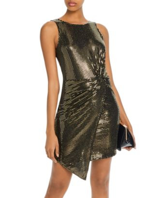 Sequined Twist-Front Dress - 100% Exclusive | Bloomingdale's (US)