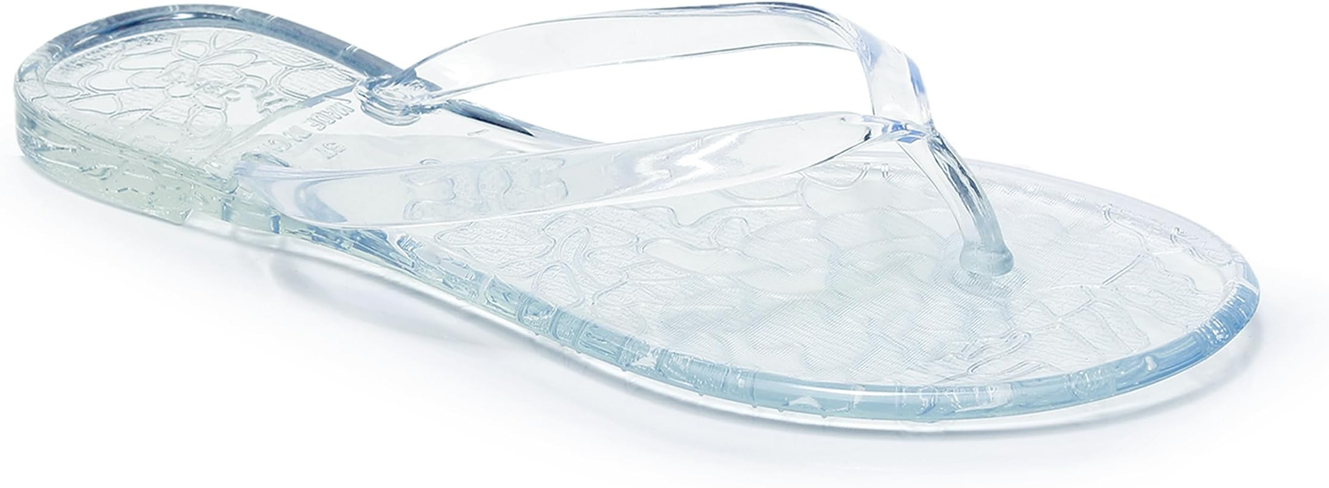 Womens Flip Flops Thong Sandals Jelly Shoes Flat for Ladies Slides Black Slippers Size 9 Slip On ... | Amazon (US)