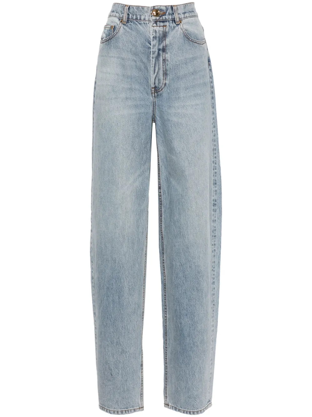 ZIMMERMANN Natura wide-leg Jeans | Blue | FARFETCH CH | Farfetch Global