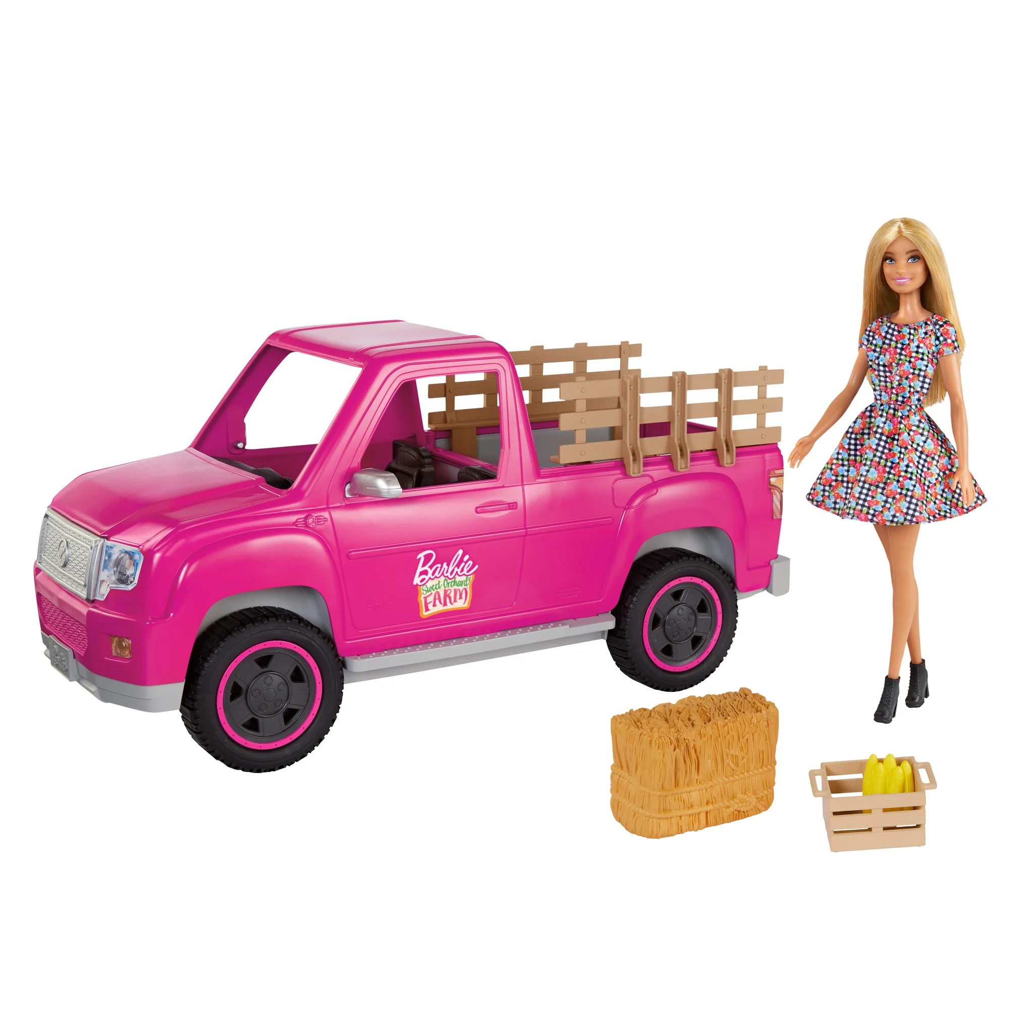 Barbie Sweet Orchard Farm Truck & Doll Set with Accessories | Walmart (US)