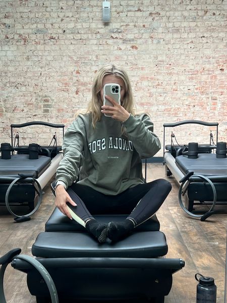 AS Oversized Sweatshirt - Olive Green - adanola - Adanola hoodie - adanola jumper - Adanola sweatshirt - Adanola logo jumper - Ada logo jumper - pilates outfit - PE nation - leggings - yoga pants - reformer pilates - phone case - Adanola sweater - adanola pull over - gym kit - yoga kit - workout kit 

#LTKfit #LTKstyletip #LTKunder50