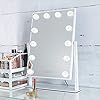 SHOWTIMEZ Lighted Vanity Mirror, Hollywood Makeup Mirror with Lights, Tabletop mirror with Touch ... | Amazon (US)