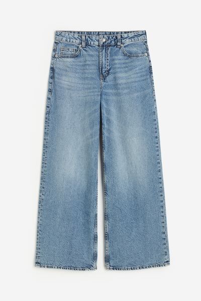 Baggy Regular Jeans - Bleu denim clair - FEMME | H&M FR | H&M (FR & ES & IT)