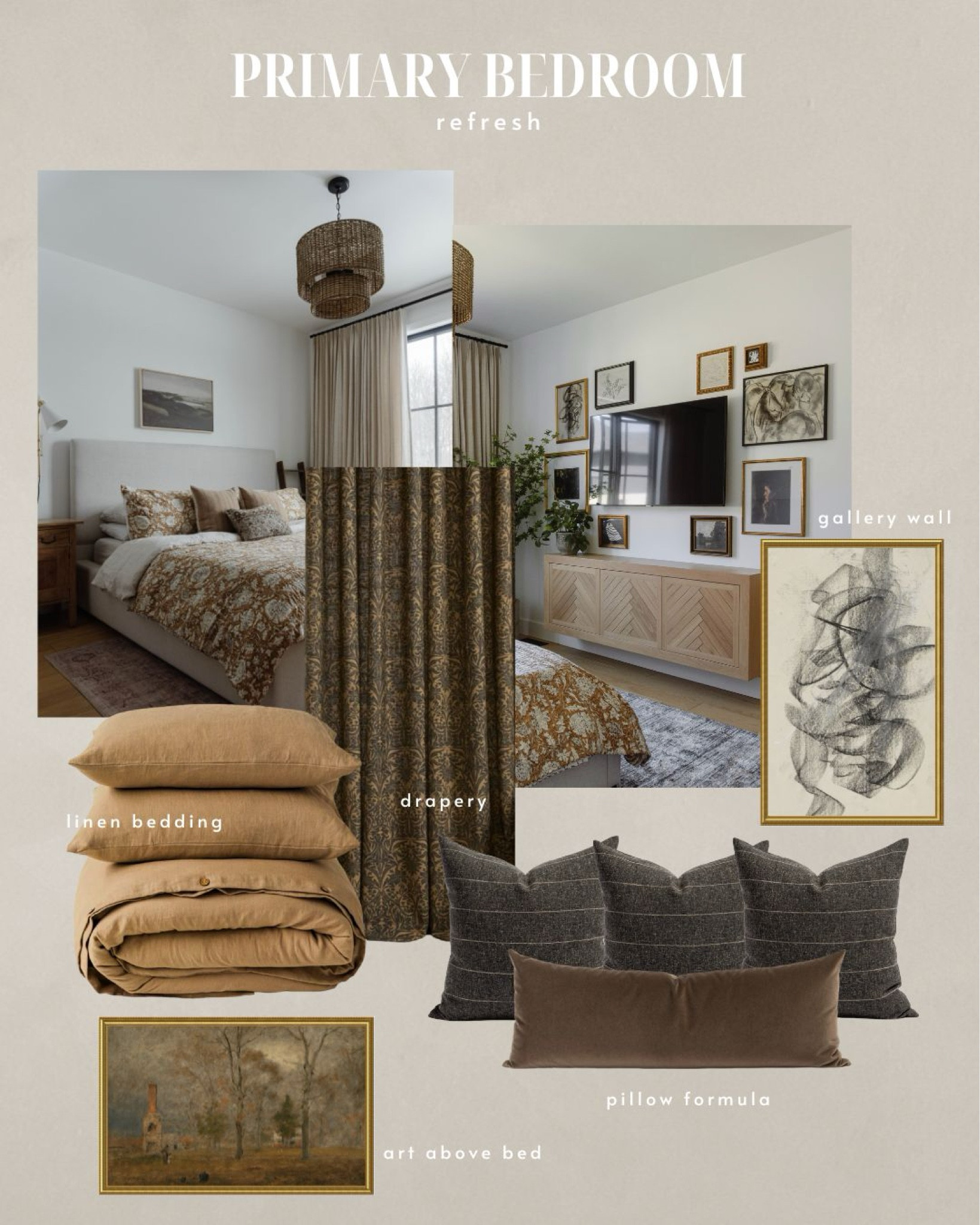 Primary Bedroom Refresh 

#LTKStyleTip #LTKSeasonal #LTKHome