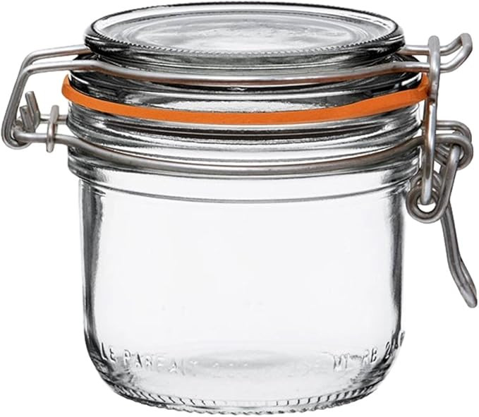 6 Le Parfait Super Terrines - New Stainless Steel Wire - Wide Mouth French Glass Preserving Jars ... | Amazon (CA)