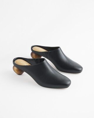 Wood Heel Leather Mule | Chico's