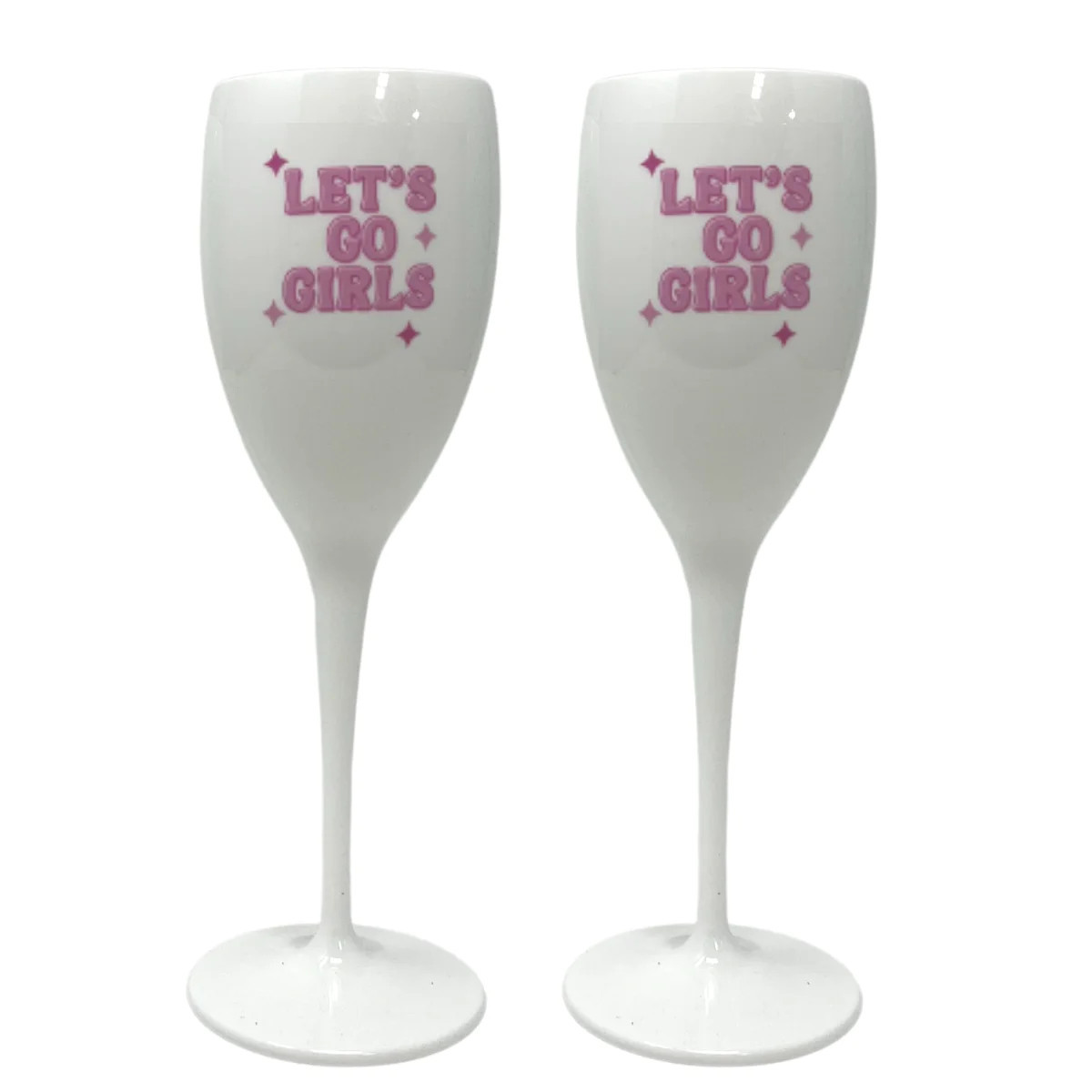 Let's Go Girls Flutes (Set of 2) | Tart By Taylor