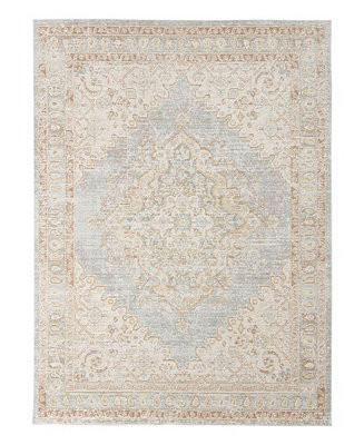 Amer Rugs Century CEN-11 Gray/Ivory 5'3" x 7'3" Area Rug - Macy's | Macy's