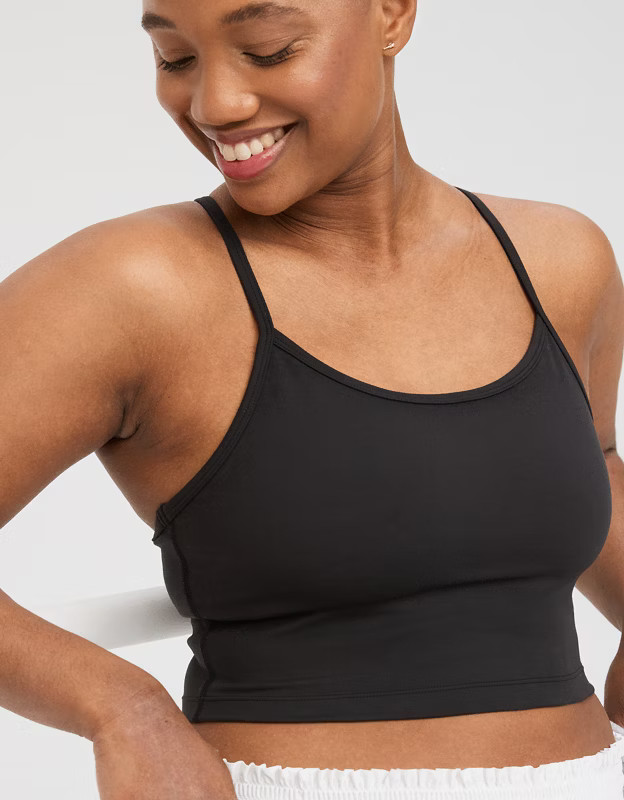OFFLINE By Aerie The Hugger Longline Racerback Sports Bra | Aerie
