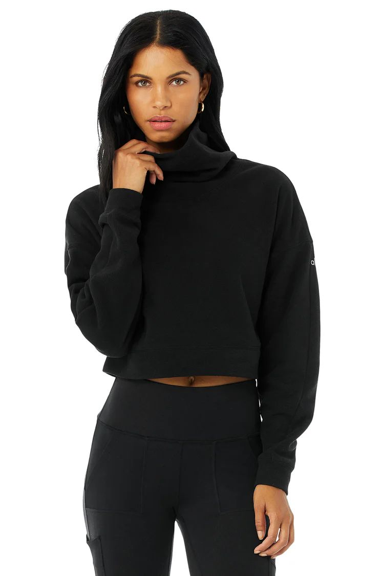Cropped Warm Up Pullover | Alo Yoga