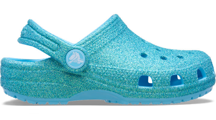 Toddler Classic Iridescent Glitter Clog | Crocs (US)
