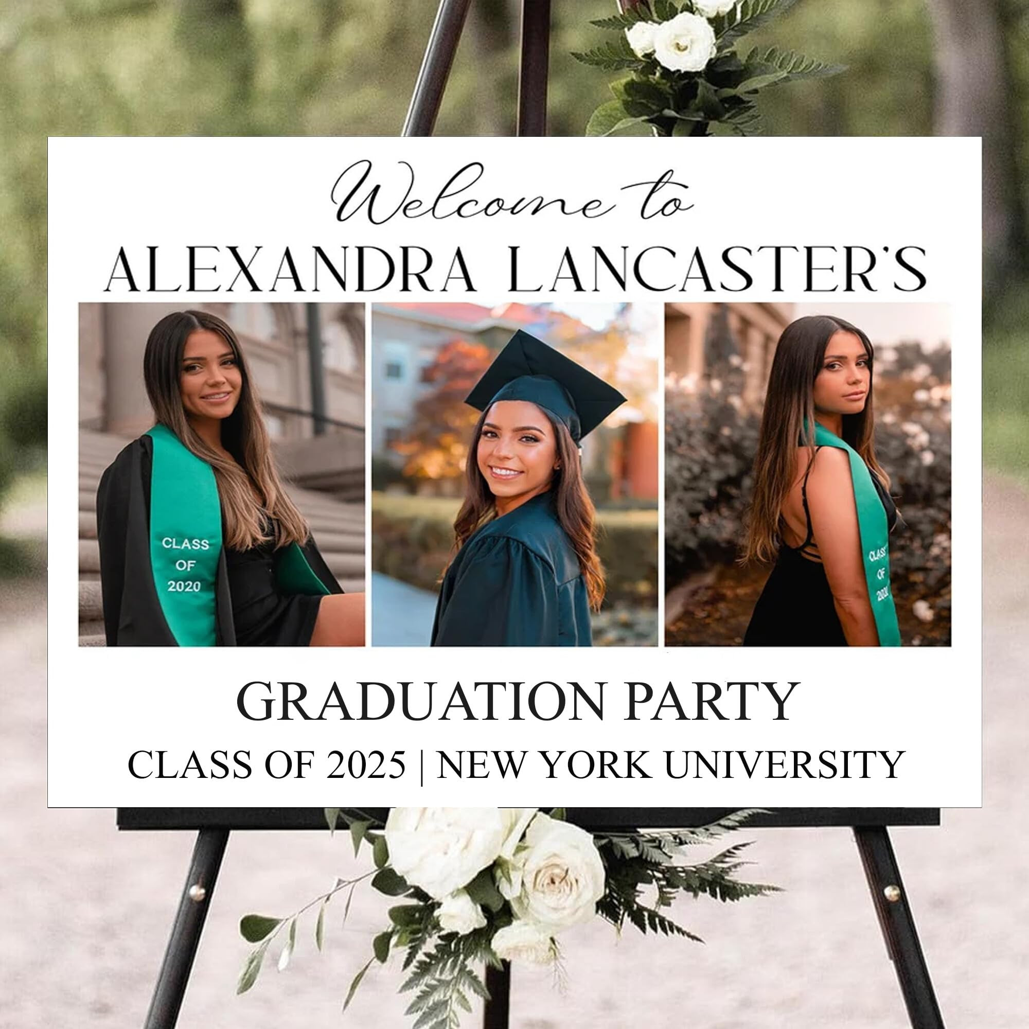 Personalized Graduation Party Welcome Sign, Welcome Sign For Graduation Party Class Of 2025, Cust... | Amazon (US)