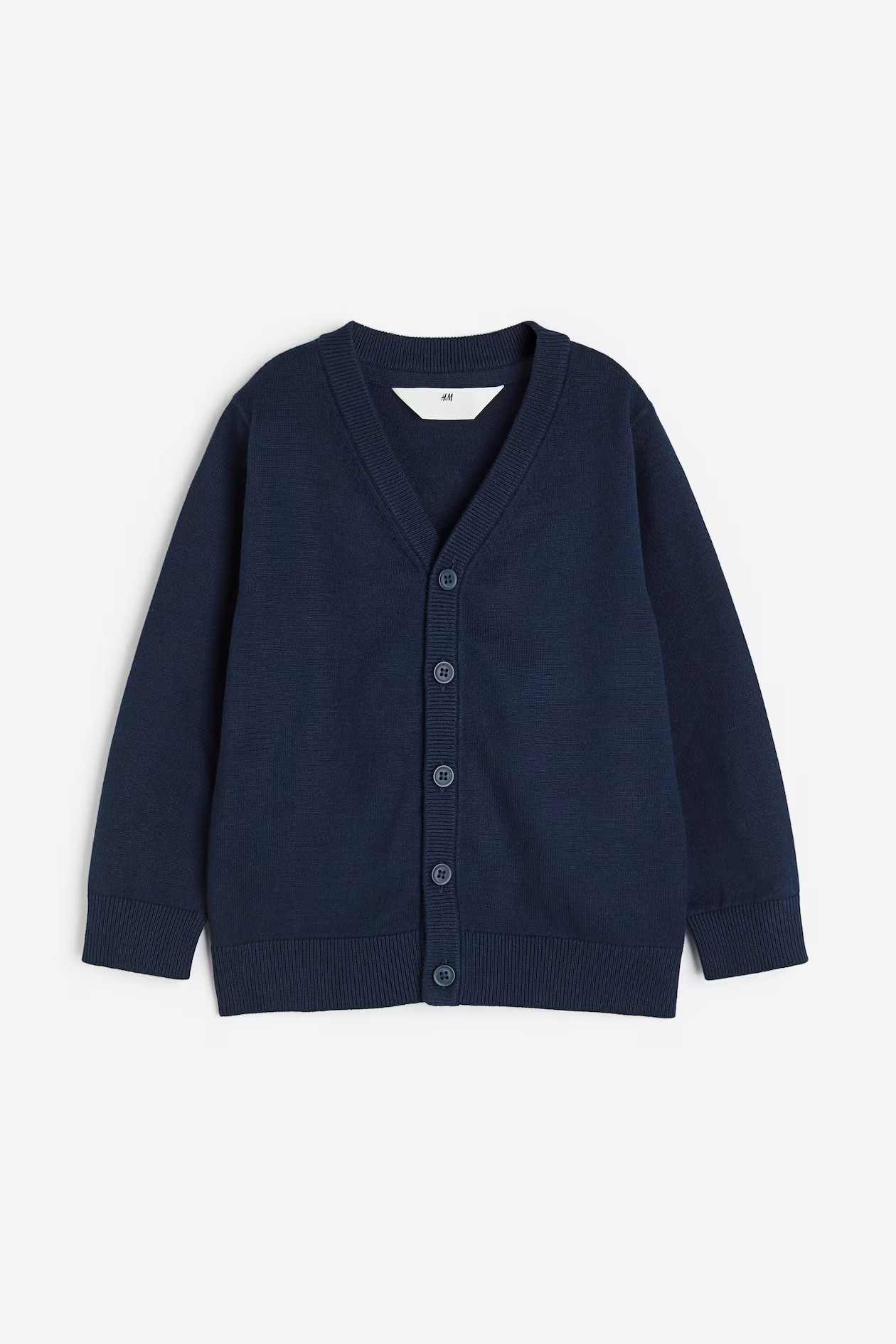 Fine-knit Cotton Cardigan | H&M (US + CA)