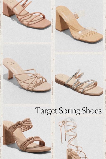 Target Spring Shoes - all under $40 #target #targetshoes #affordablestyle 

#LTKshoecrush #LTKSeasonal