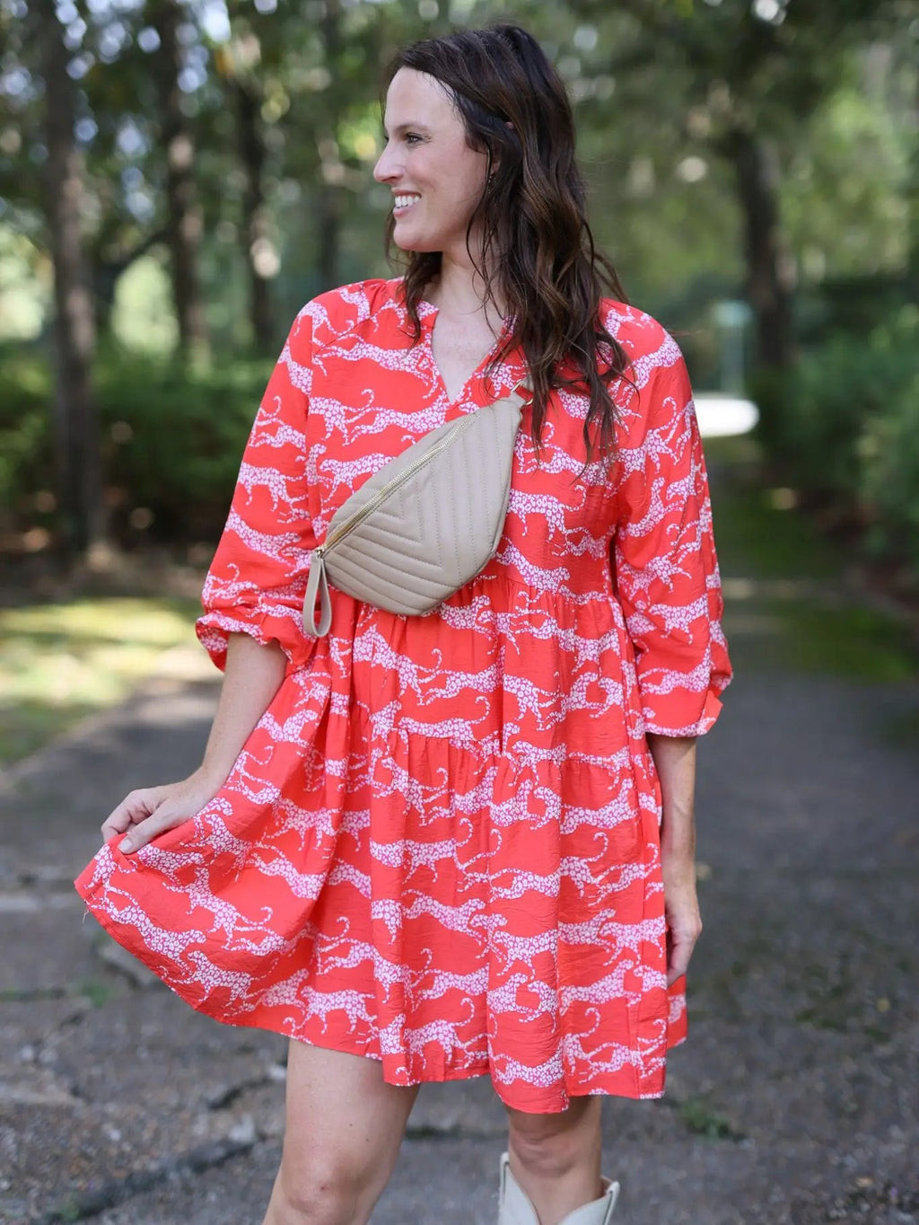 Charlotte Belt Bag-TAUPE | Caroline Hill