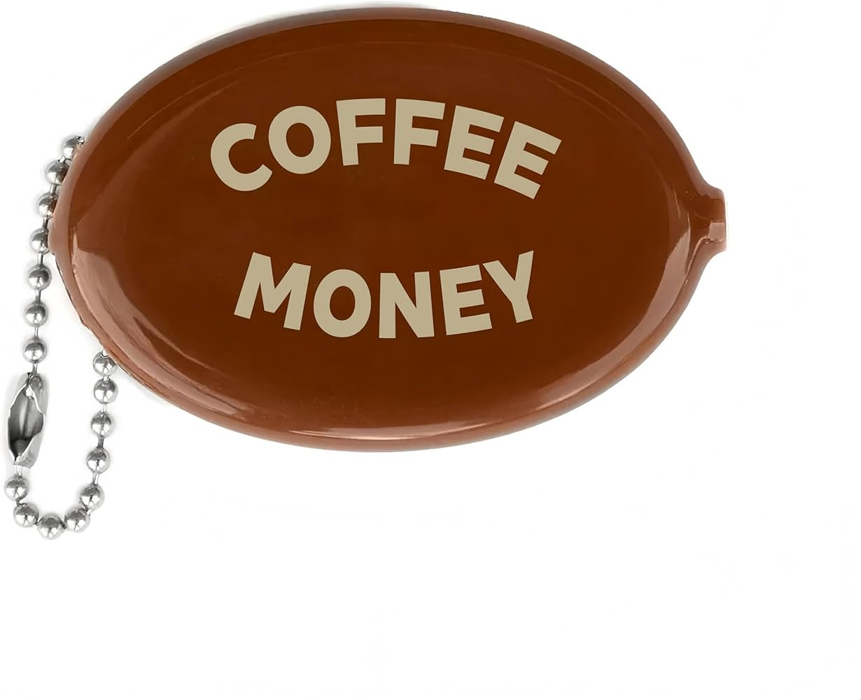 Rubber Squeeze Coin Pouch Coffee Money Change Purse | Amazon (US)