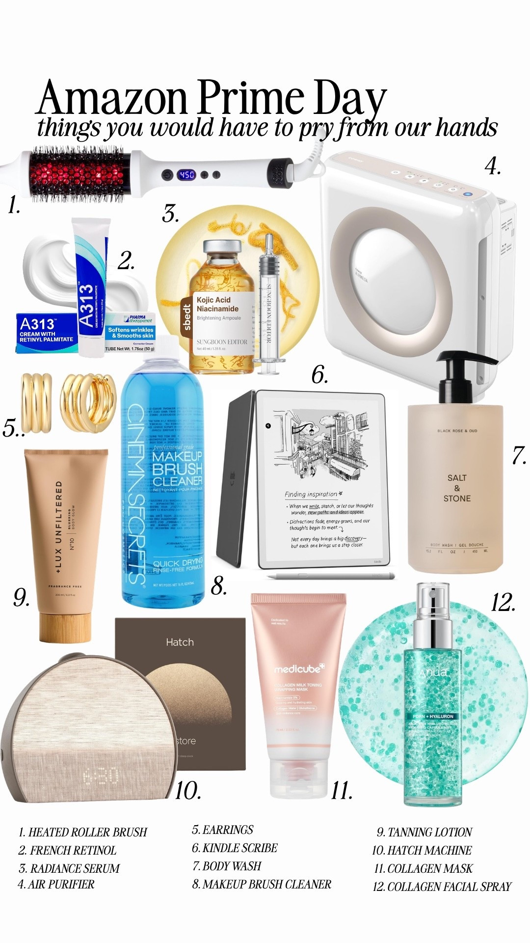 Amazon Prime Day 
things you would have to pry from our hands