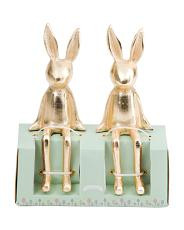 2pk Sitting Bunnies | TJ Maxx