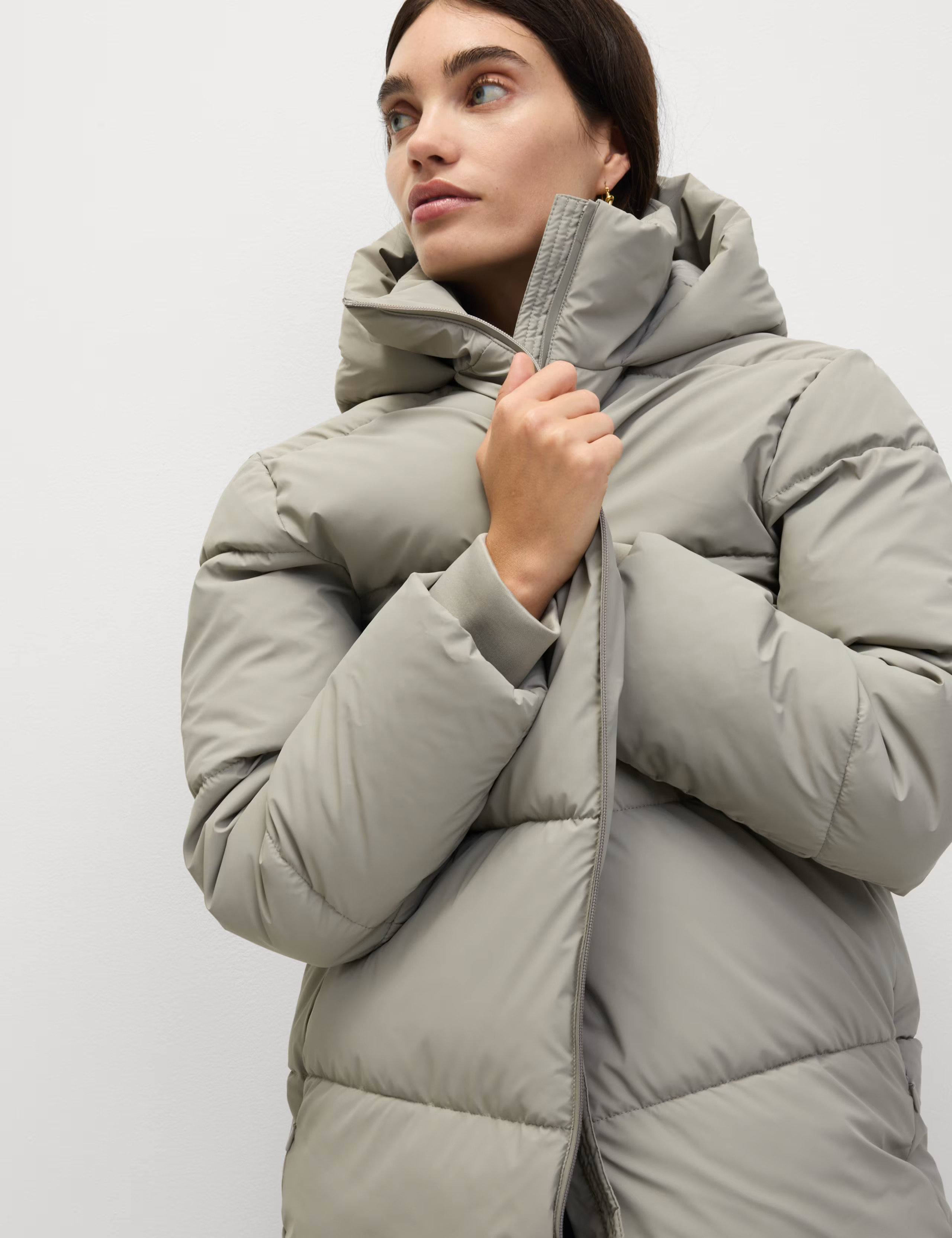 Rubber Thermowarmth™ Padded Duvet Coat | M&S | M&S | Marks & Spencer (UK)