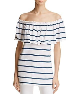 Chaser Off-the-Shoulder Striped Top | Bloomingdale's (US)