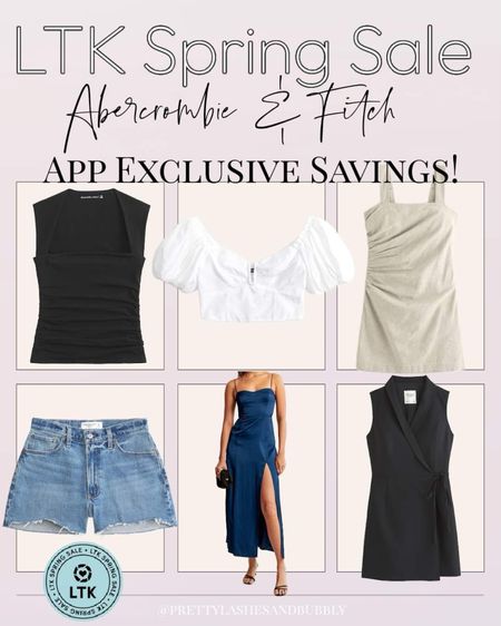 Here are today's Abercrombie feature items from the #ltkspringsale.  Remember that you save 20% sitewide until March 11.

#LTKstyletip #LTKsalealert #LTKworkwear