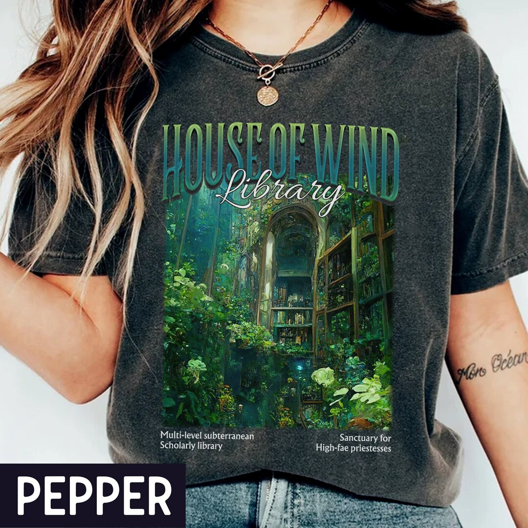 House Of Wind Comfort Colors Shirt, ACOTAR Tshirt, Night Court Sarah J Mass, Comfort Retro Velari... | Etsy (US)