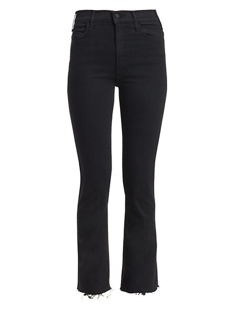 The Hustler High-Rise Ankle Fray Jeans | Saks Fifth Avenue