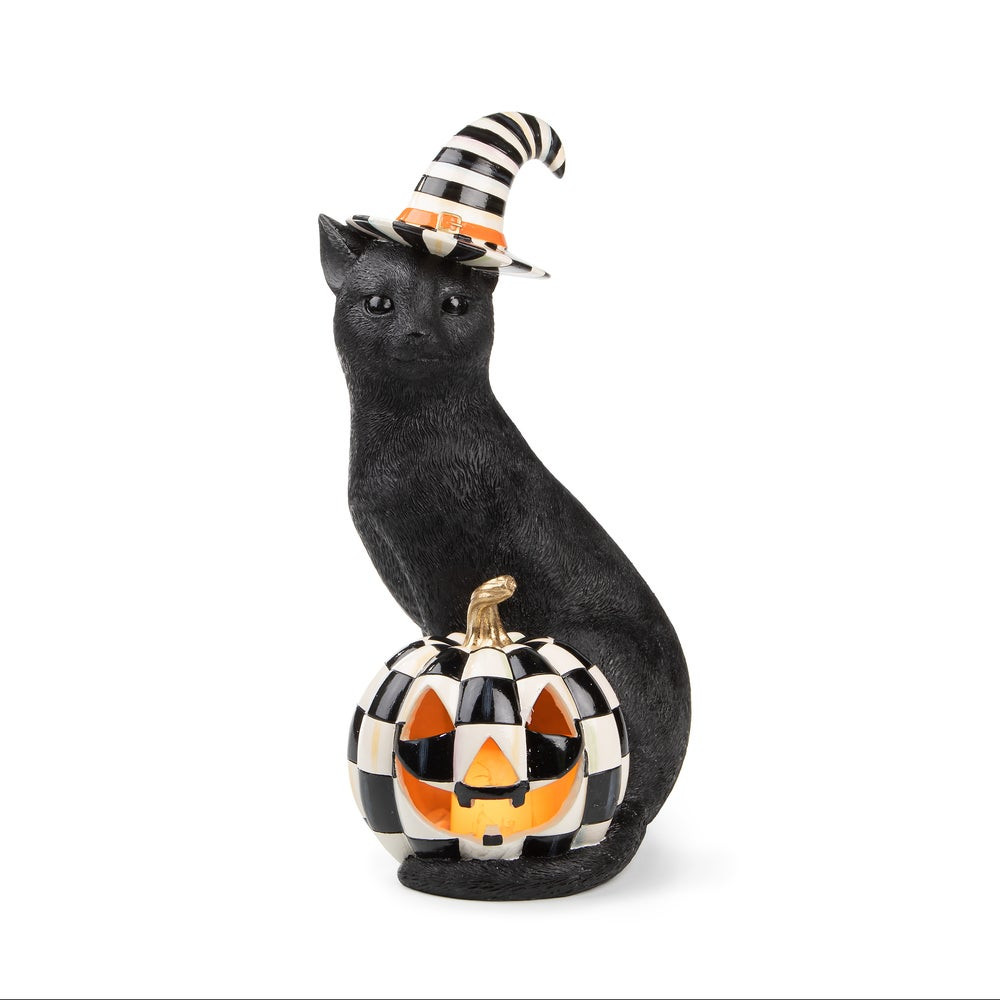 Illuminated Happy Jack Cat | MacKenzie-Childs