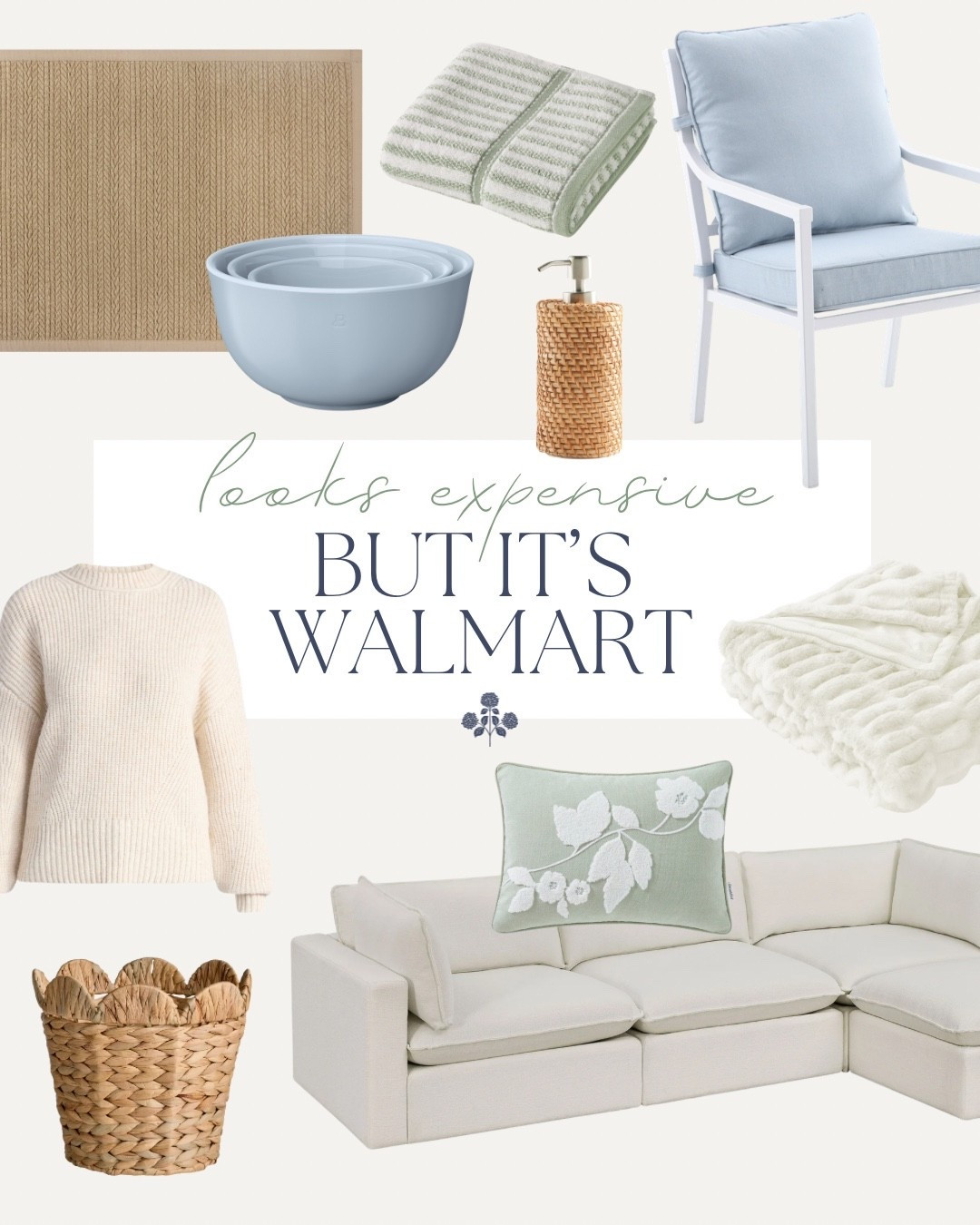 Classic coastal Walmart finds 😍

Walmart home, Walmart sofa, Walmart furniture, blue and green decor, Grandmillennial style, Grandmillennial decor, Serena and Lily style 

#LTKHome