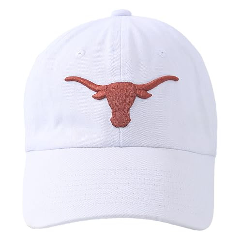Leomie White Longhorns Baseball Cap for Men and Women - Classic Design, Adjustable Strap, Comfortable Fit for Everyday Wear and Outdoor Activities | Amazon (US)