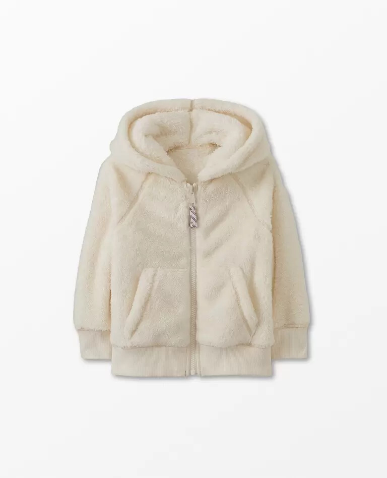 Full Zip Marshmallow Hoodie | Hanna Andersson