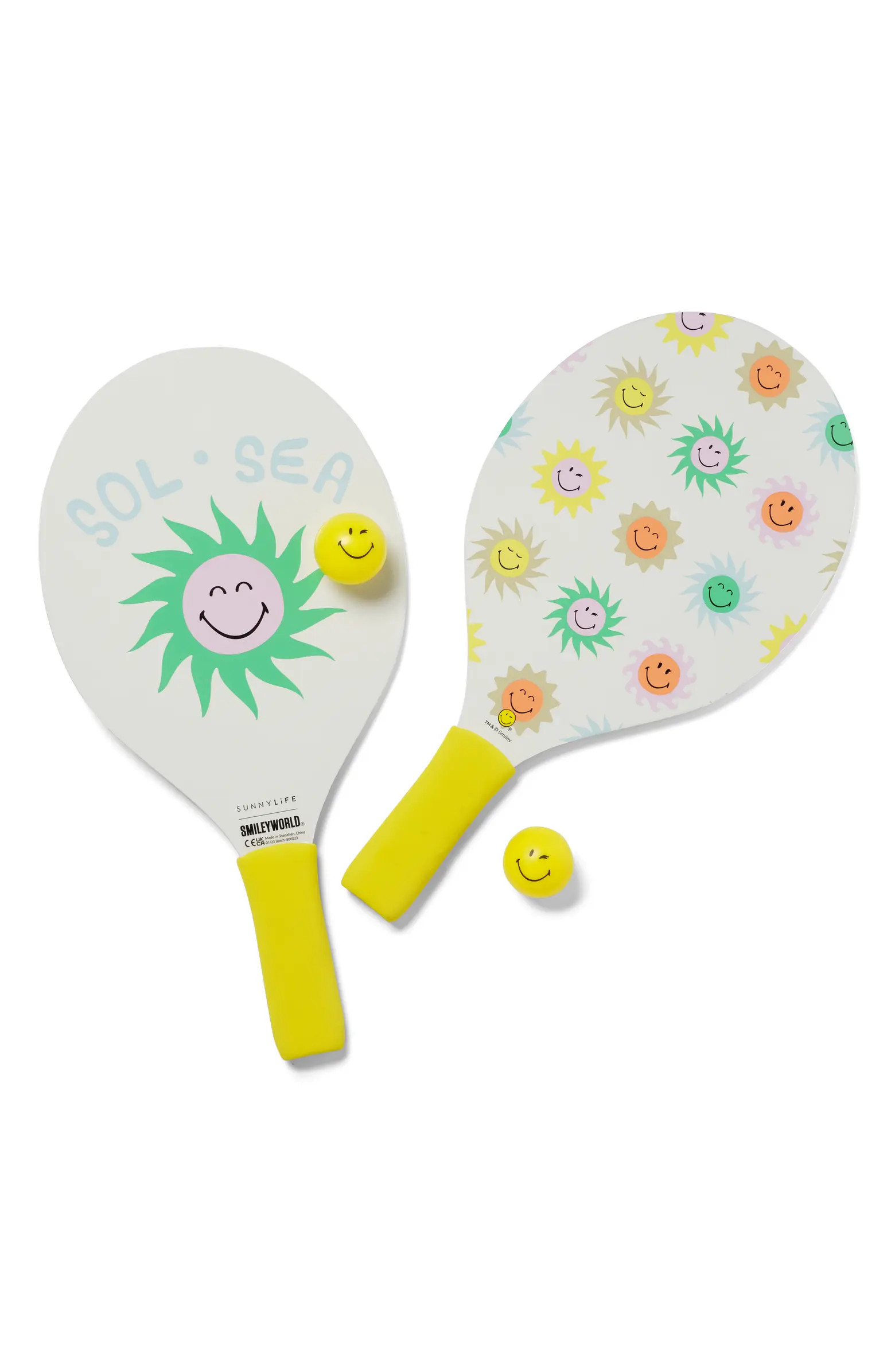 x Smiley® Foam Beach Bat Set | Nordstrom